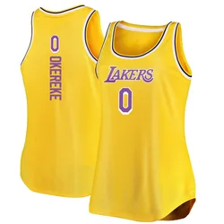 AK Okereke Los Angeles Lakers Men's Authentic 2020/21 Jersey - Icon Edition - Gold