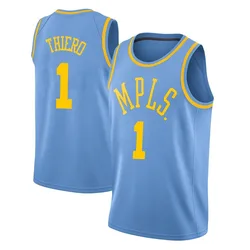 Adou Thiero Los Angeles Lakers Men's Swingman Hardwood Classics Jersey - Blue