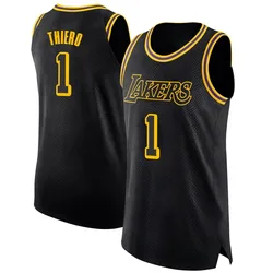 Adou Thiero Los Angeles Lakers Men's Swingman Jersey - City Edition - Black