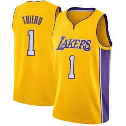 Adou Thiero Los Angeles Lakers Men's Swingman Jersey - Icon Edition - Yellow