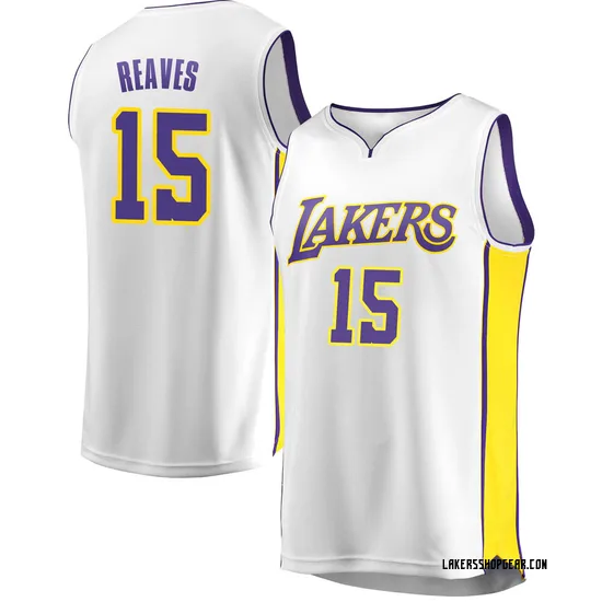 Austin Reaves Los Angeles Lakers Men's Fast Break Jersey - Association Edition - White