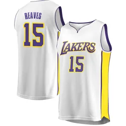 Austin Reaves Los Angeles Lakers Youth Fast Break Jersey - Association Edition - White