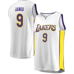 Bronny James Los Angeles Lakers Men's Fast Break Jersey - Association Edition - White