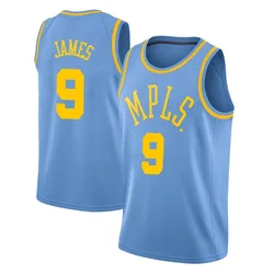 Bronny James Los Angeles Lakers Youth Swingman Hardwood Classics Jersey - Blue