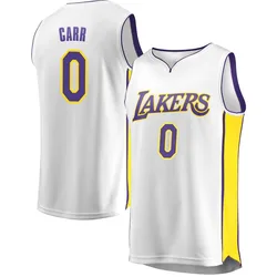 Cameron Carr Los Angeles Lakers Men's Fast Break Jersey - Association Edition - White