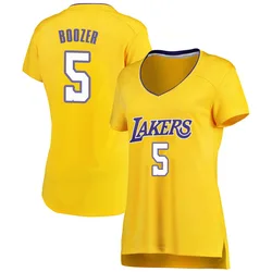 Carlos Boozer Los Angeles Lakers Women's Fast Break Jersey - Icon Edition - Gold