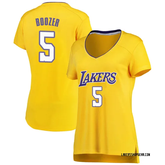 Carlos Boozer Los Angeles Lakers Women's Fast Break Jersey - Icon Edition - Gold