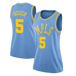 Carlos Boozer Los Angeles Lakers Women's Swingman Hardwood Classics Jersey - Blue