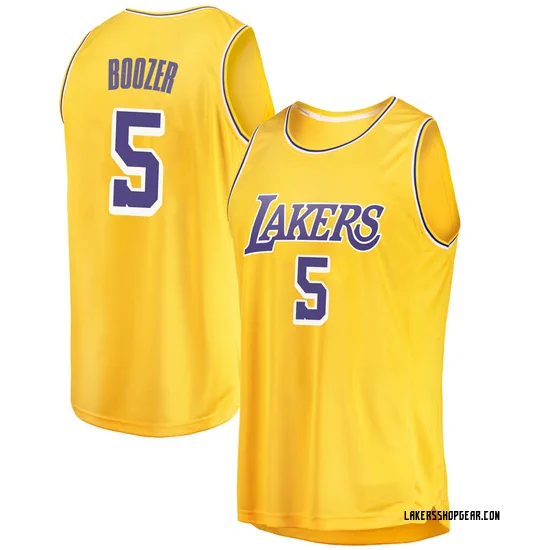 Carlos Boozer Los Angeles Lakers Youth Swingman 2018/19 Jersey - Icon Edition - Gold