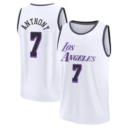 Carmelo Anthony Los Angeles Lakers Men's Fast Break 2022/23 City Edition Jersey - White