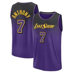 Carmelo Anthony Los Angeles Lakers Men's Fast Break 2024/25 City Edition Jersey - Purple