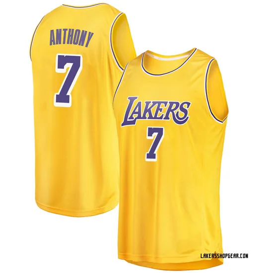 Carmelo Anthony Los Angeles Lakers Men's Swingman 2018/19 Jersey - Icon Edition - Gold