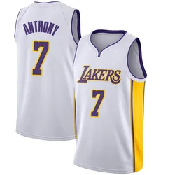 Carmelo Anthony Los Angeles Lakers Men's Swingman Jersey - Association Edition - White