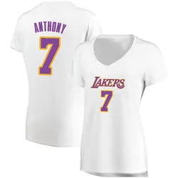 Carmelo Anthony Los Angeles Lakers Women's Fast Break Jersey - Association Edition - White