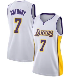 Carmelo Anthony Los Angeles Lakers Women's Swingman Jersey - Association Edition - White