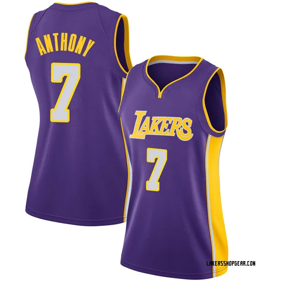 Carmelo Anthony Los Angeles Lakers Women's Swingman Jersey - Statement Edition - Purple