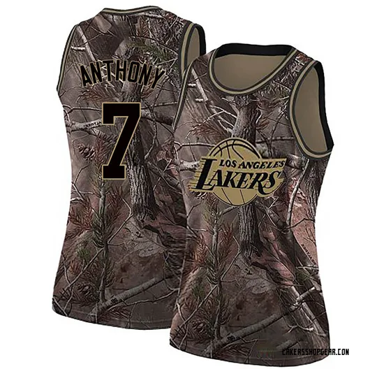 Carmelo Anthony Los Angeles Lakers Women's Swingman Realtree Collection Jersey - Camo