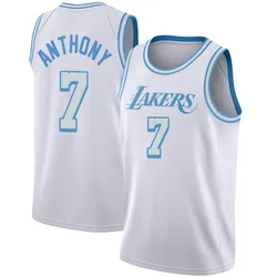 Carmelo Anthony Los Angeles Lakers Youth Swingman 2020/21 Jersey - City Edition - White