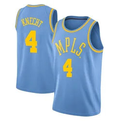 Dalton Knecht Los Angeles Lakers Youth Swingman Hardwood Classics Jersey - Blue
