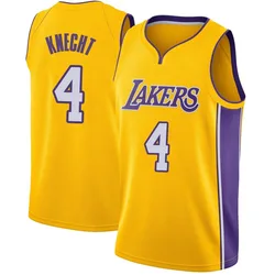 Dalton Knecht Los Angeles Lakers Youth Swingman Jersey - Icon Edition - Yellow