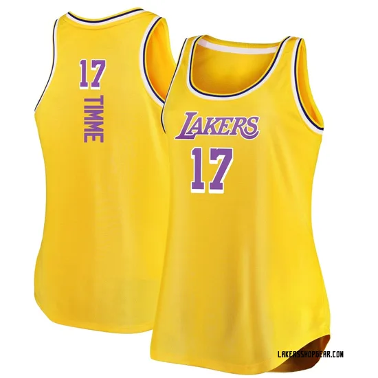 Drew Timme Los Angeles Lakers Men's Authentic 2020/21 Jersey - Icon Edition - Gold