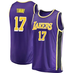 Drew Timme Los Angeles Lakers Men's Swingman 2018/19 Jersey - Statement Edition - Purple