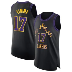 Drew Timme Los Angeles Lakers Youth Authentic 2025/26 City Edition Jersey - Black