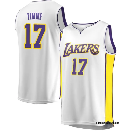 Drew Timme Los Angeles Lakers Youth Fast Break Jersey - Association Edition - White