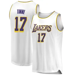 Drew Timme Los Angeles Lakers Youth Swingman 2018/19 Jersey - Association Edition - White