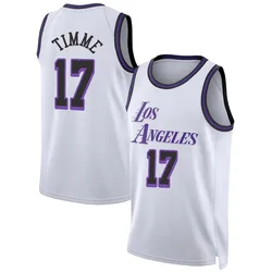 Drew Timme Los Angeles Lakers Youth Swingman 2022/23 City Edition Jersey - White