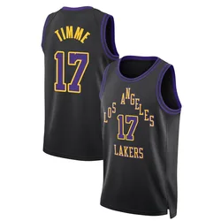Drew Timme Los Angeles Lakers Youth Swingman 2023/24 City Edition Jersey - Black