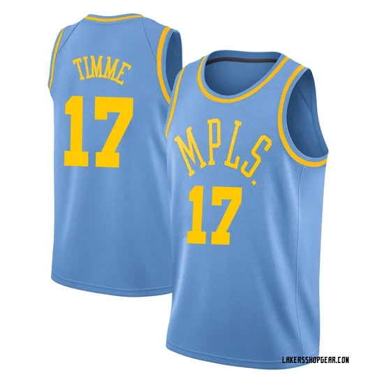 Drew Timme Los Angeles Lakers Youth Swingman Hardwood Classics Jersey - Blue
