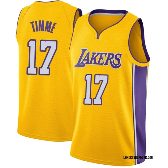 Drew Timme Los Angeles Lakers Youth Swingman Jersey - Icon Edition - Yellow