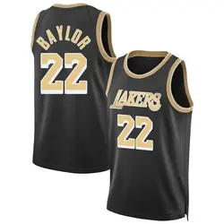 Elgin Baylor Los Angeles Lakers Men's Swingman Select Series Jersey - Black