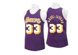Elgin Baylor Los Angeles Lakers Men's Swingman Throwback Jersey - Purple