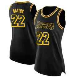Elgin Baylor Los Angeles Lakers Women's Swingman Jersey - City Edition - Black