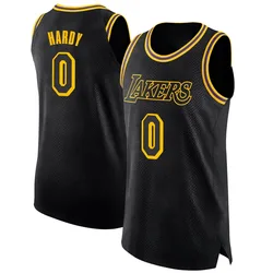 Jaden Hardy Los Angeles Lakers Youth Swingman Jersey - City Edition - Black