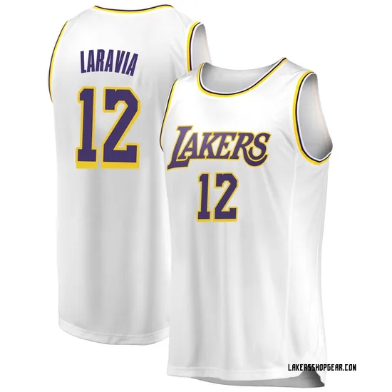 Jake LaRavia Los Angeles Lakers Men's Swingman 2018/19 Jersey - Association Edition - White