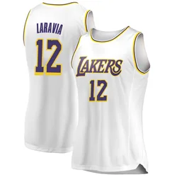 Jake LaRavia Los Angeles Lakers Women's Swingman 2018/19 Jersey - Association Edition - White