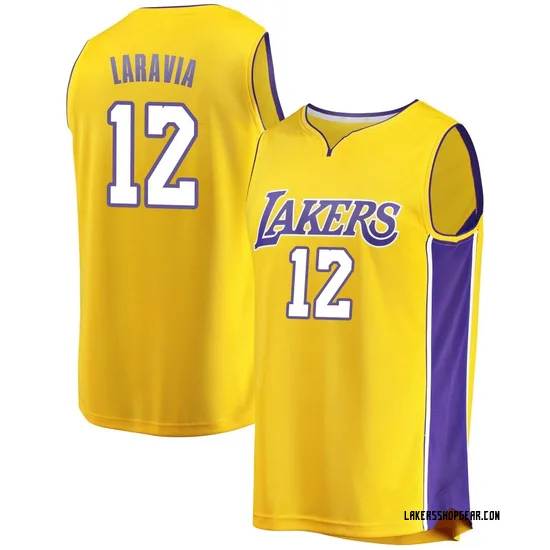 Jake LaRavia Los Angeles Lakers Youth Fast Break Jersey - Icon Edition - Gold