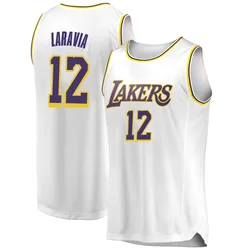 Jake LaRavia Los Angeles Lakers Youth Swingman 2018/19 Jersey - Association Edition - White