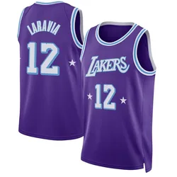 Jake LaRavia Los Angeles Lakers Youth Swingman 2021/22 City Edition Jersey - Purple