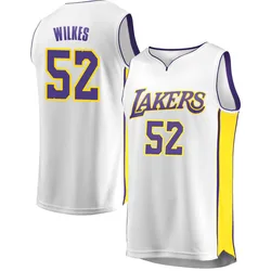 Jamaal Wilkes Los Angeles Lakers Men's Fast Break Jersey - Association Edition - White