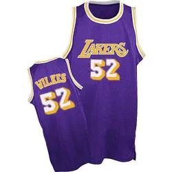 Jamaal Wilkes Los Angeles Lakers Men's Swingman Throwback Jersey - Purple