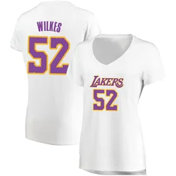 Jamaal Wilkes Los Angeles Lakers Women's Fast Break Jersey - Association Edition - White