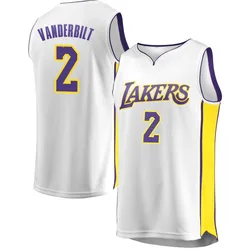 Jarred Vanderbilt Los Angeles Lakers Youth Fast Break Jersey - Association Edition - White