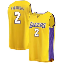Jarred Vanderbilt Los Angeles Lakers Youth Fast Break Jersey - Icon Edition - Gold