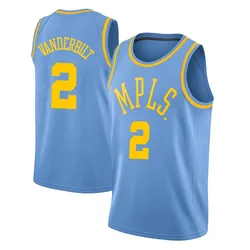 Jarred Vanderbilt Los Angeles Lakers Youth Swingman Hardwood Classics Jersey - Blue