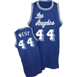 Jerry West Los Angeles Lakers Men's Swingman Throwback Jersey - Blue