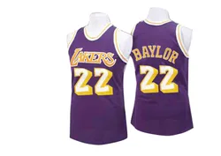 Kareem Abdul-Jabbar Los Angeles Lakers Men's Swingman Throwback Jersey - Purple